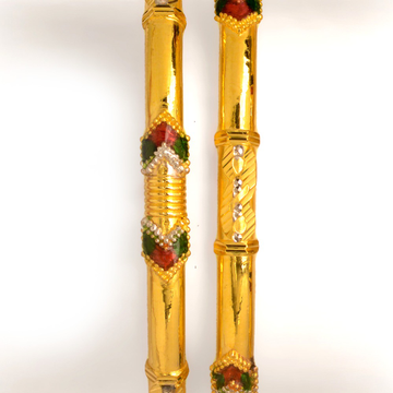 22Kt Gold Colorful  Kadali BO-002 by 