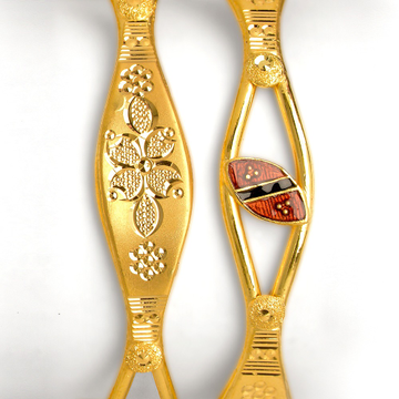 22KT Gold Fancy Indian Design  Kadali BO-005 by 