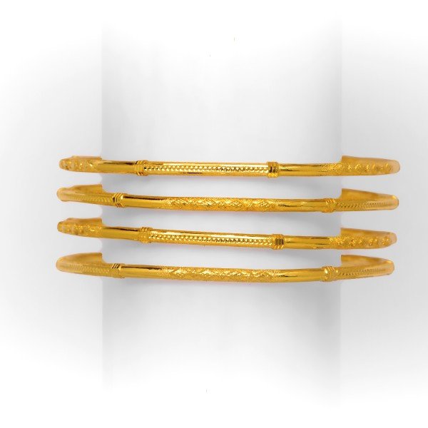 GOLD STYLES 4 PIECE  KADLI BANGLE